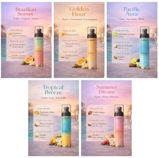 Brumes corps parfumées